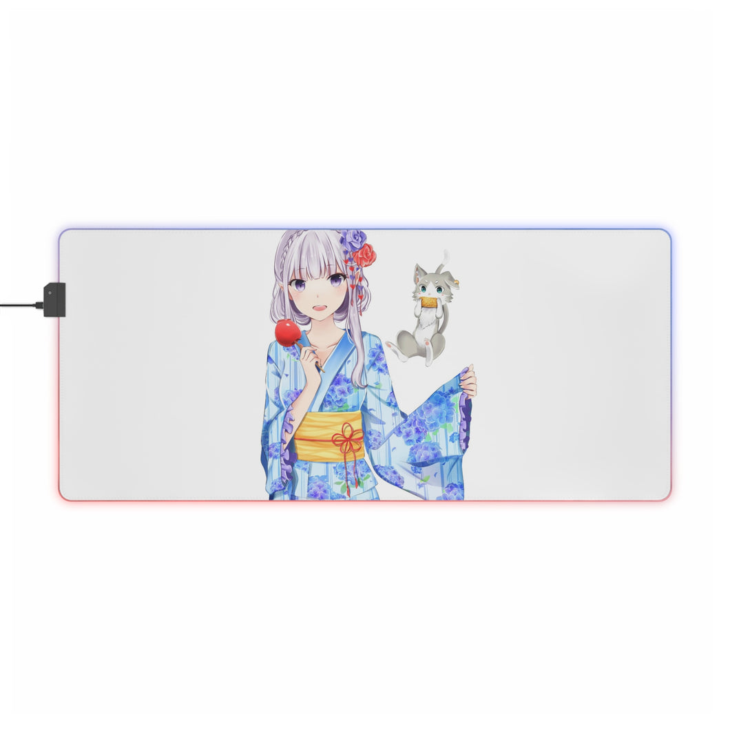 Anime Re:ZERO -Starting Life in Another World- RGB LED Mouse Pad (Desk Mat)