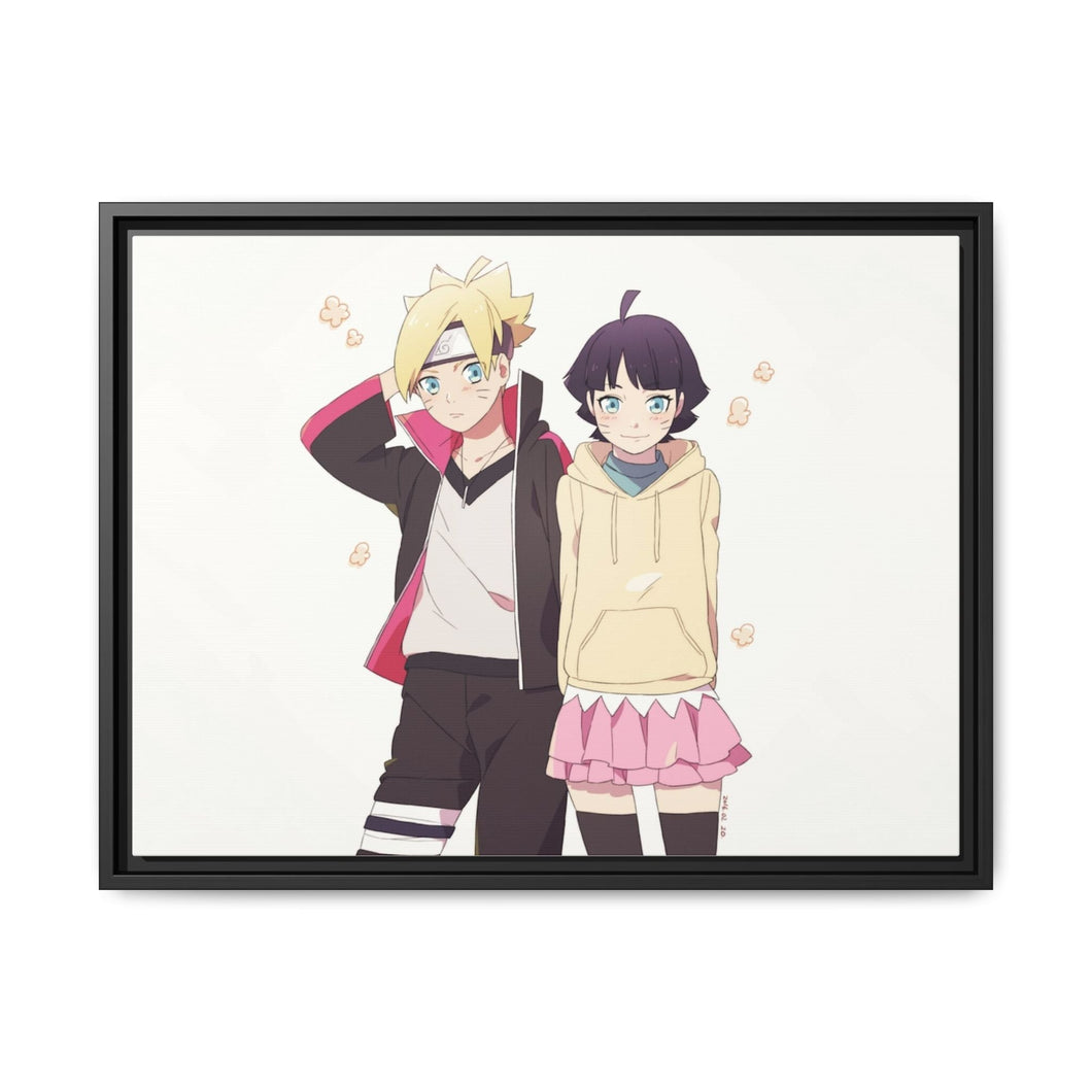 Boruto Canvas Framed Art Print