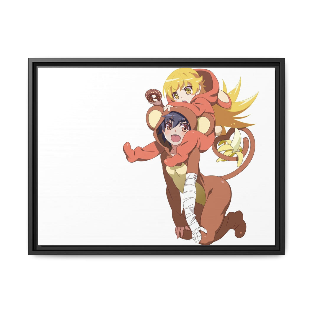 Monogatari (Series) Canvas Framed Art Print