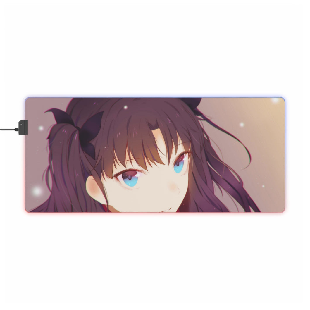 Rin Tohsaka RGB LED Mouse Pad (Desk Mat)