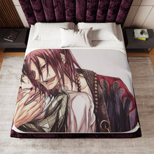 Load image into Gallery viewer, Anime Deadman Wonderland Sherpa Blanket
