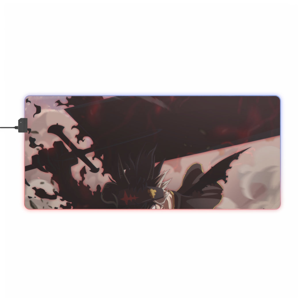 Anime Black Clover RGB LED Mouse Pad (Desk Mat)