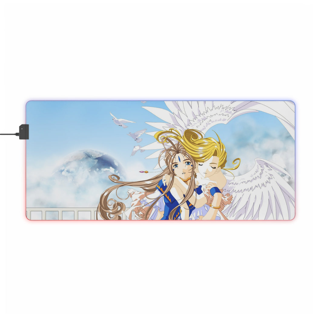 Ah! My Goddess RGB LED Mouse Pad (Desk Mat)
