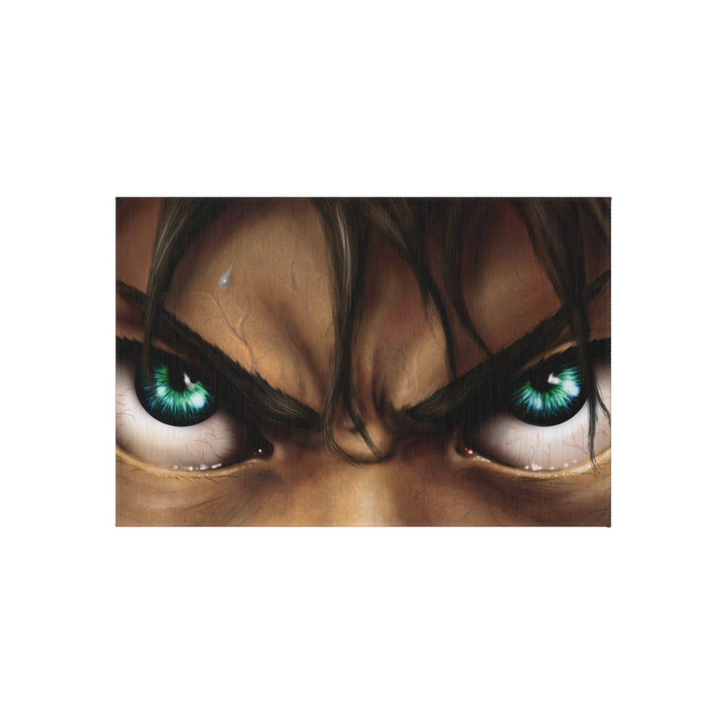 Eren Yeager's eyes Rug