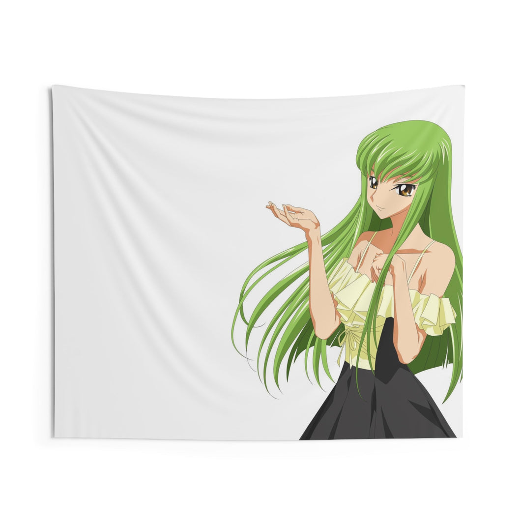 C.C. (Code Geass) Indoor Wall Tapestry
