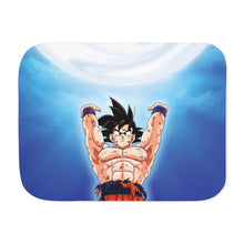 Load image into Gallery viewer, The Spirit Bomb Sherpa Blanket
