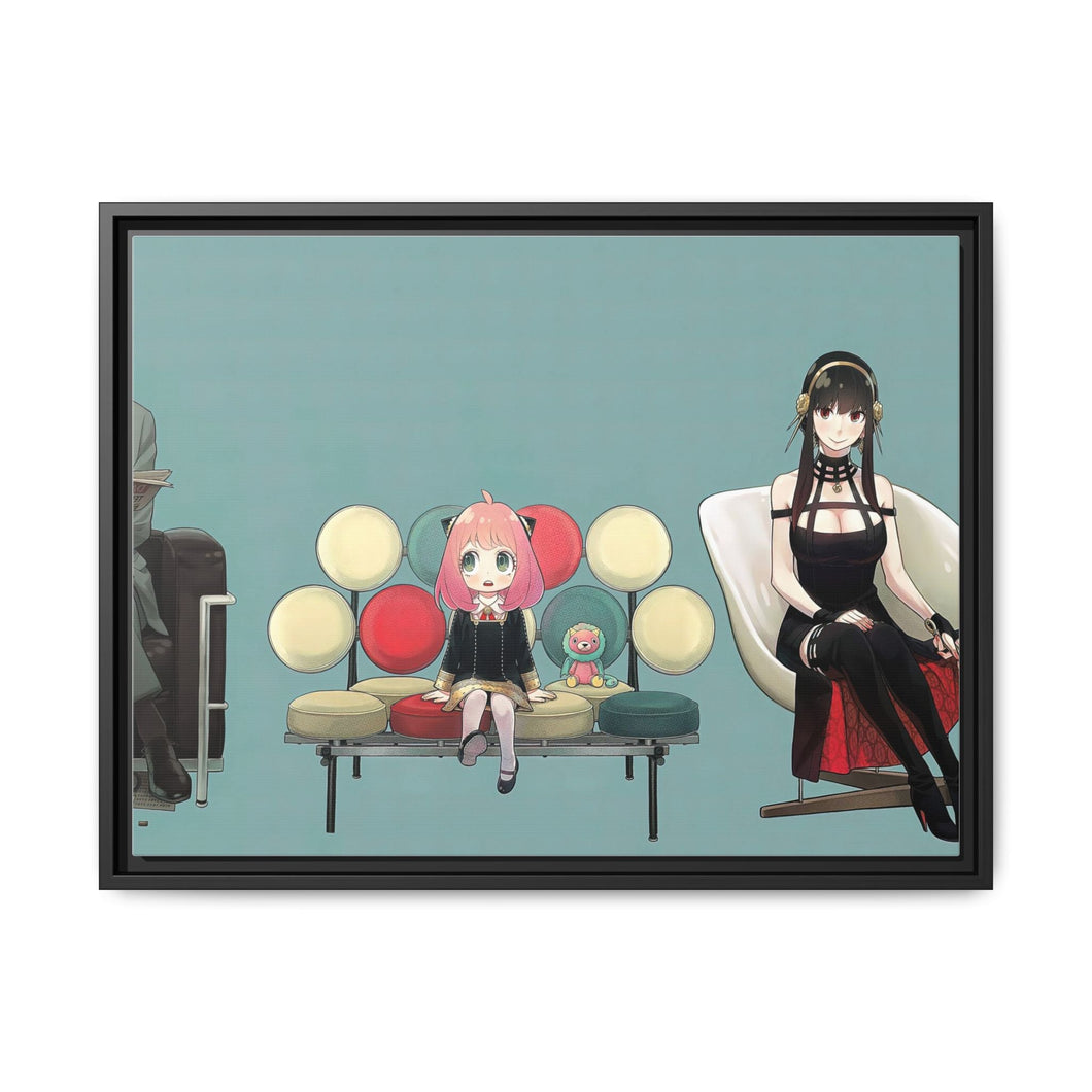 Spy X Family Canvas Framed Art Print