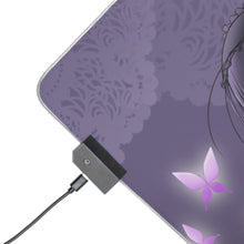 Load image into Gallery viewer, Accel World Kuroyukihime RGB LED Mouse Pad (Desk Mat)
