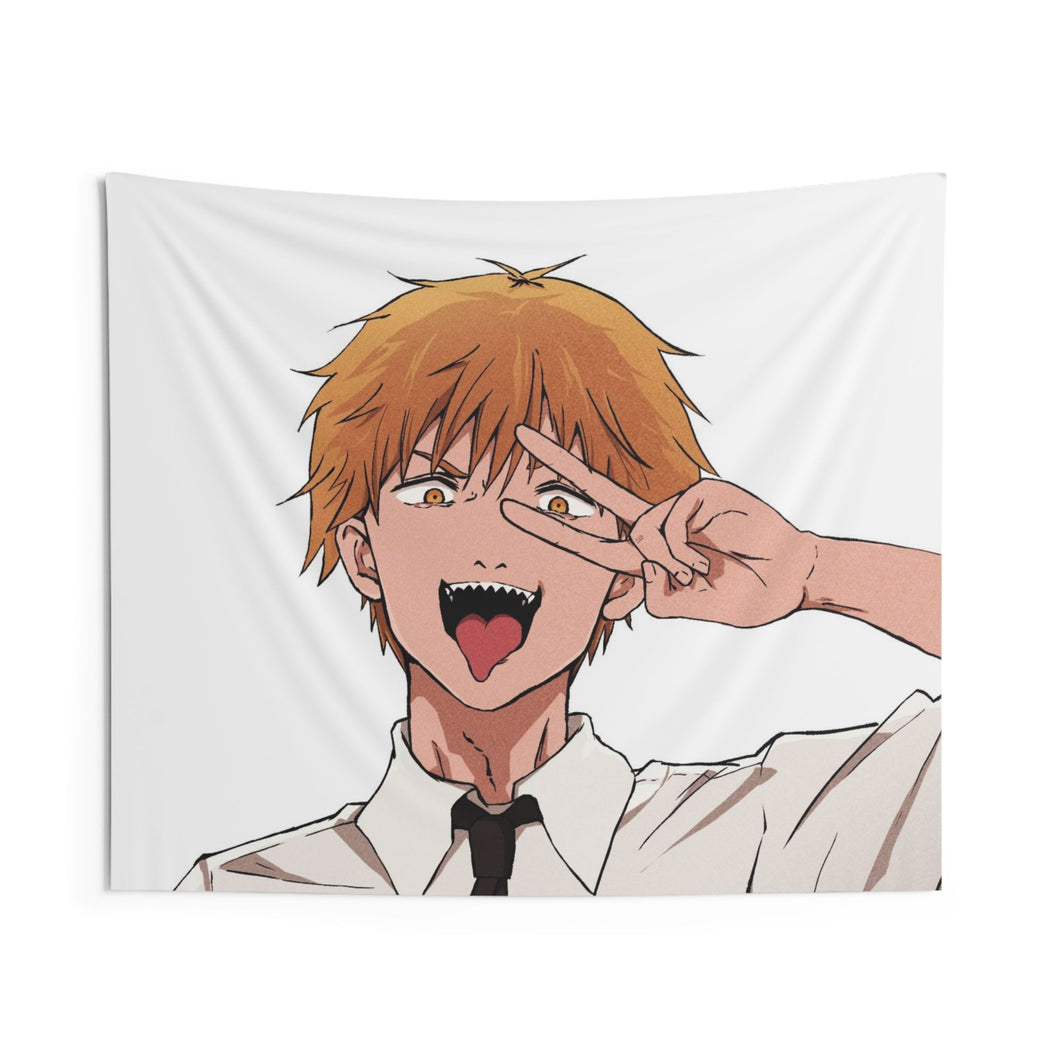 Anime Chainsaw Man Indoor Wall Tapestry