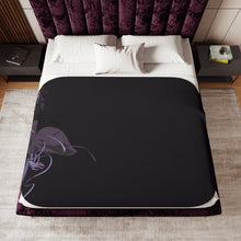 Load image into Gallery viewer, Soukoku | Double Black - Bungou Stray Dogs Sherpa Blanket
