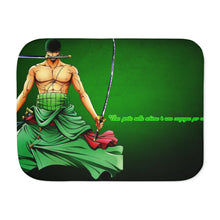Load image into Gallery viewer, Roronoa Zoro, Santōryū Sherpa Blanket
