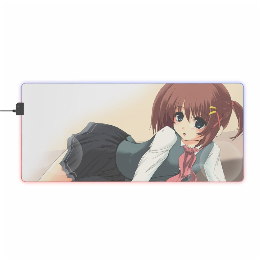 Magical Girl Lyrical Nanoha RGB LED Mouse Pad (Desk Mat)