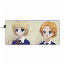 Load image into Gallery viewer, Girls und Panzer RGB LED Mouse Pad (Desk Mat)
