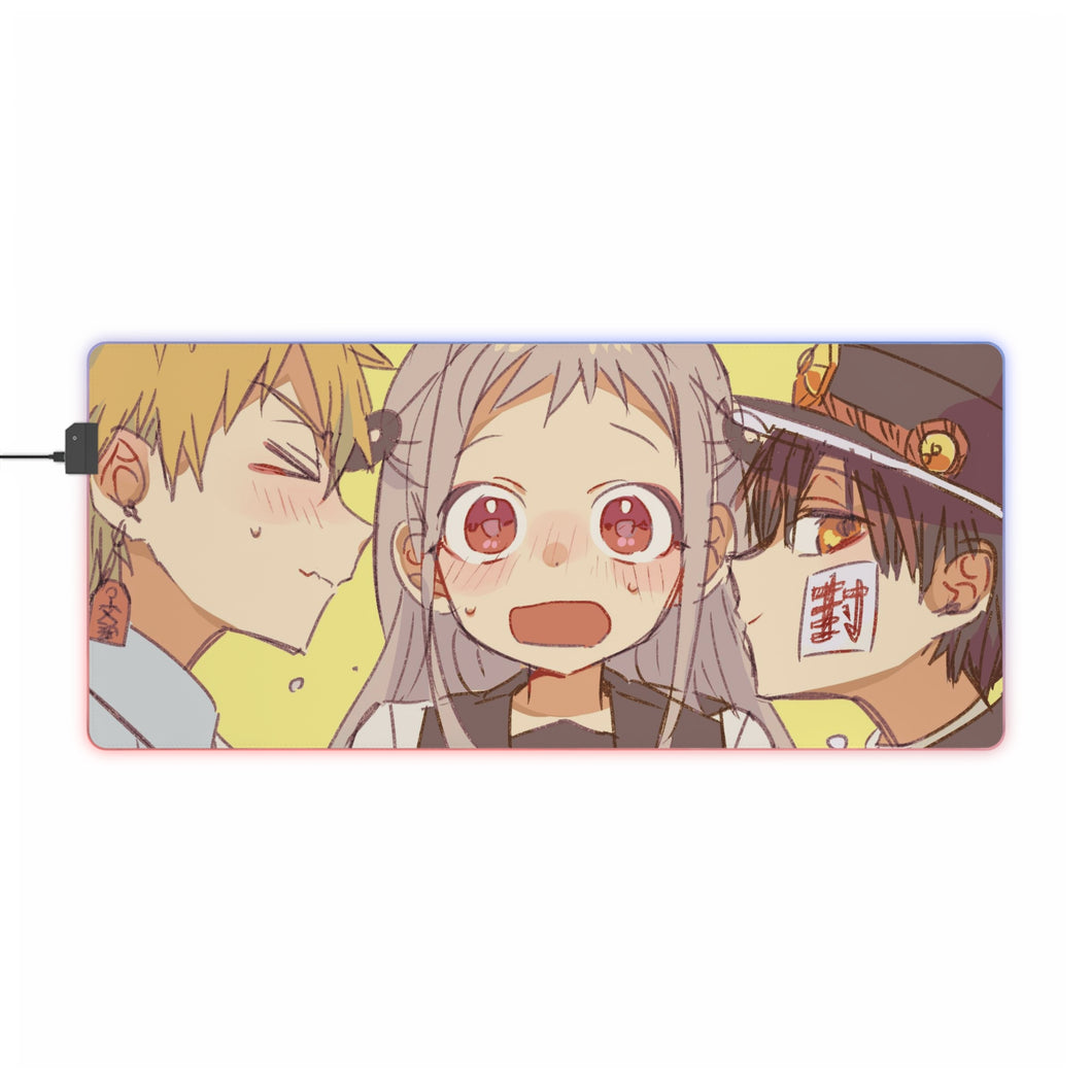 Jibaku Shounen Hanako-kun RGB LED Mouse Pad (Desk Mat)