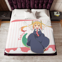 Load image into Gallery viewer, Miss Kobayashi&#39;s Dragon Maid Sherpa Blanket
