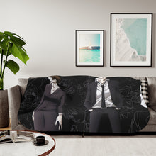 Load image into Gallery viewer, Psycho-Pass Inspecters And the villain Sherpa Blanket
