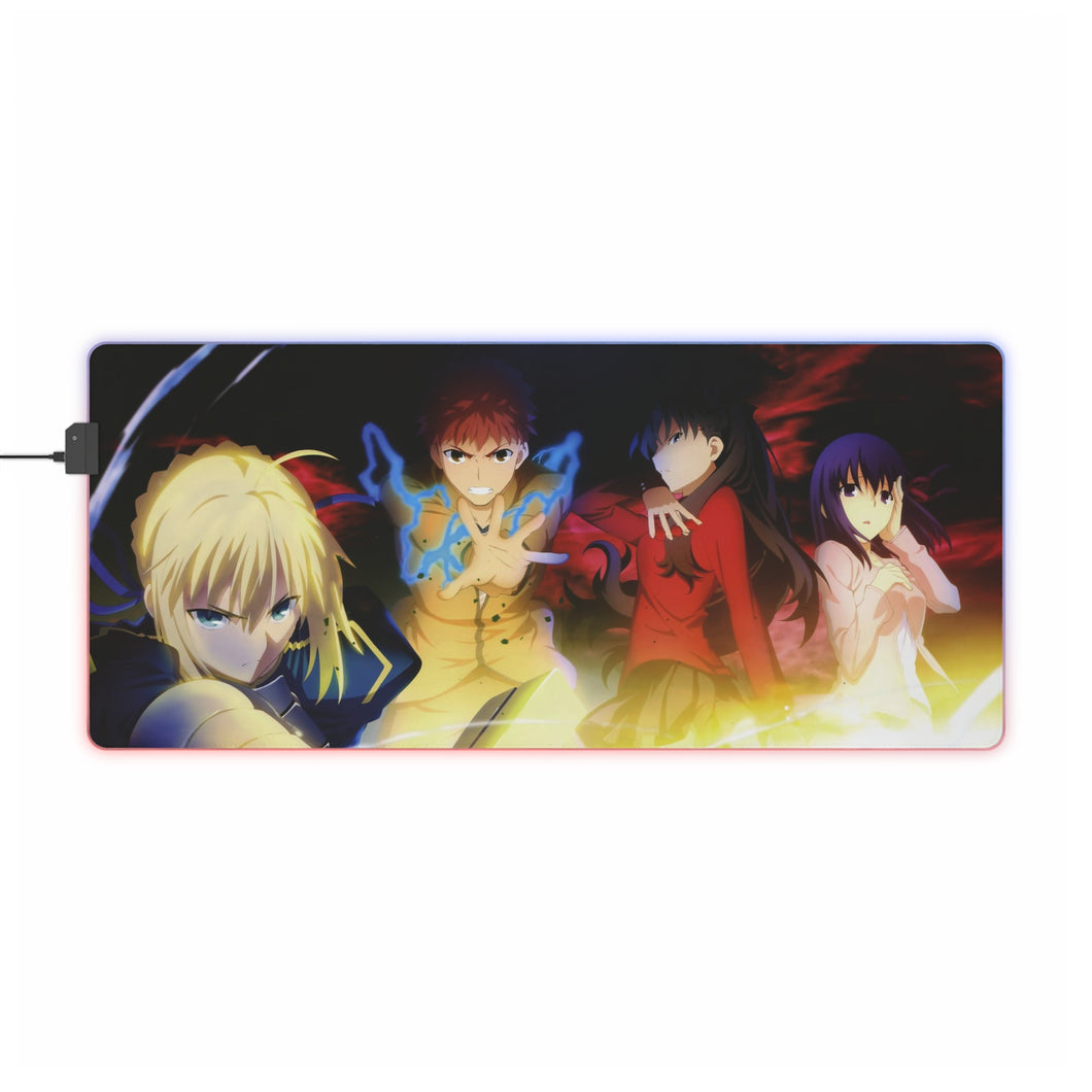 Fate/Stay Night RGB LED Mouse Pad (Desk Mat)