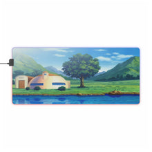 Load image into Gallery viewer, Goku&#39;s house RGB LED Mouse Pad (Desk Mat)

