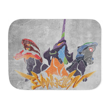 Load image into Gallery viewer, Anime Neon Genesis Evangelion Sherpa Blanket

