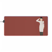 Load image into Gallery viewer, Kiyotaka Ishimaru RGB LED Mouse Pad (Desk Mat)
