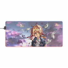 Load image into Gallery viewer, Violet Evergarden RGB LED Mouse Pad (Desk Mat)
