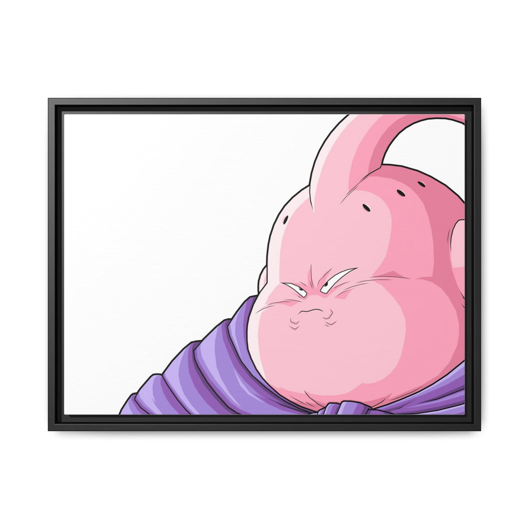 Fat Buu Canvas Framed Art Print