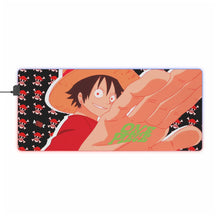 Load image into Gallery viewer, Anime One Piece RGB LED Mouse Pad (Desk Mat)
