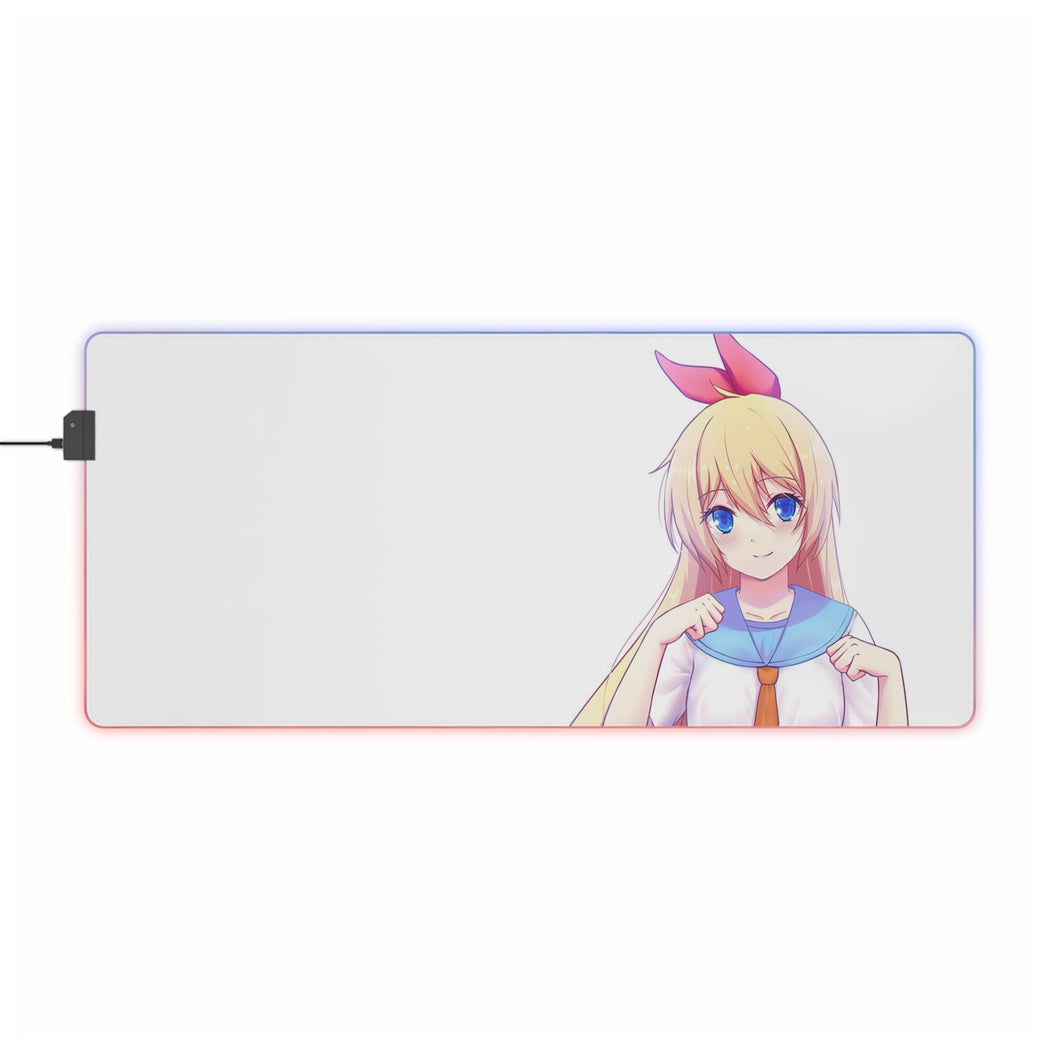 Nisekoi Chitoge Kirisaki RGB LED Mouse Pad (Desk Mat)