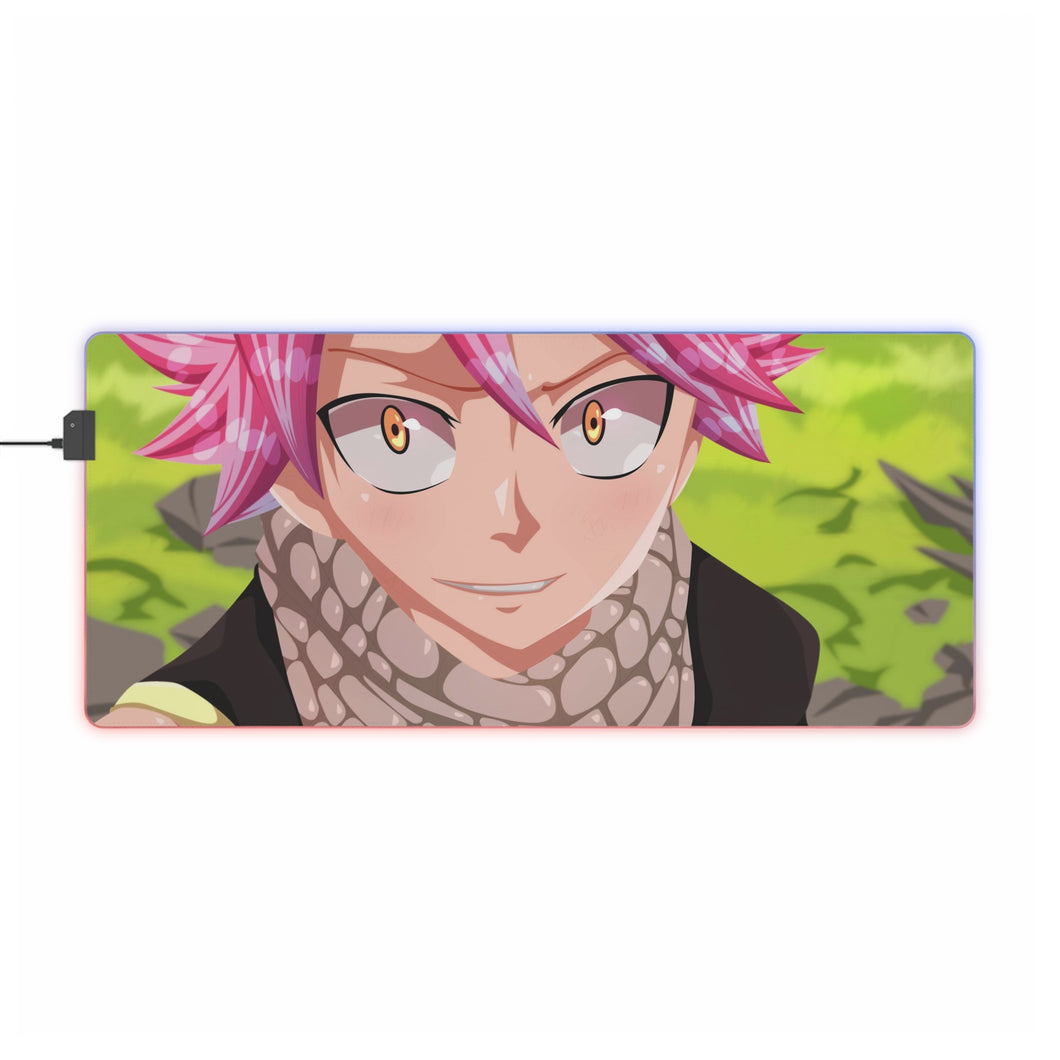 Fairy Tail Natsu Dragneel RGB LED Mouse Pad (Desk Mat)