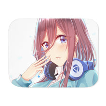 Load image into Gallery viewer, Anime The Quintessential Quintuplets Sherpa Blanket
