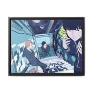 Anime Mob Psycho 100 Canvas Framed Art Print