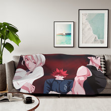 Load image into Gallery viewer, Anime Food Wars: Shokugeki no Soma Sherpa Blanket
