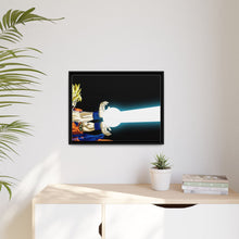 Load image into Gallery viewer, Goku&#39;s Kamehameha Wave Canvas Framed Art Print
