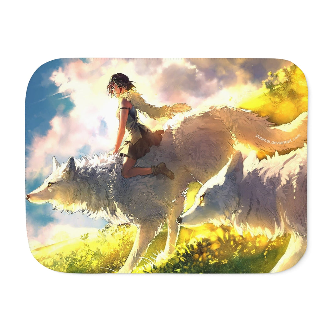 Princess Mononoke Sherpa Blanket