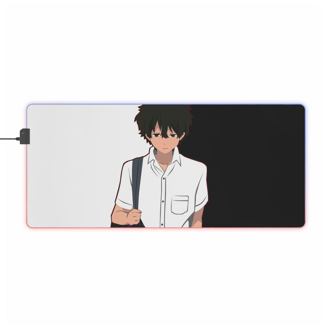 Oreki houtarou - Hyouka RGB LED Mouse Pad (Desk Mat)