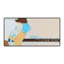 Load image into Gallery viewer, Anime Say "I love you" Mouse Pad (Desk Mat)
