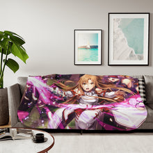 Load image into Gallery viewer, Sword Art Online Asuna Yuuki Sherpa Blanket
