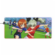 Load image into Gallery viewer, Girls und Panzer RGB LED Mouse Pad (Desk Mat)
