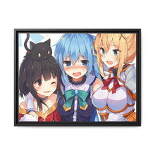 Load image into Gallery viewer, Anime KonoSuba - God’s blessing on this wonderful world!! Canvas Framed Art Print
