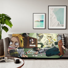 Load image into Gallery viewer, My Hero Academia Izuku Midoriya, Katsuki Bakugou, All Might, Tenya Iida, Shouta Aizawa Sherpa Blanket
