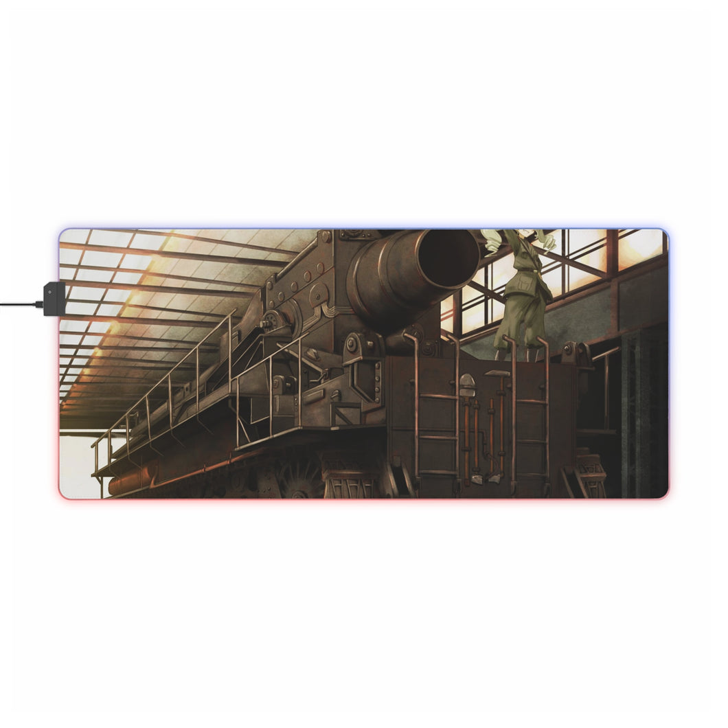 Girls und Panzer RGB LED Mouse Pad (Desk Mat)
