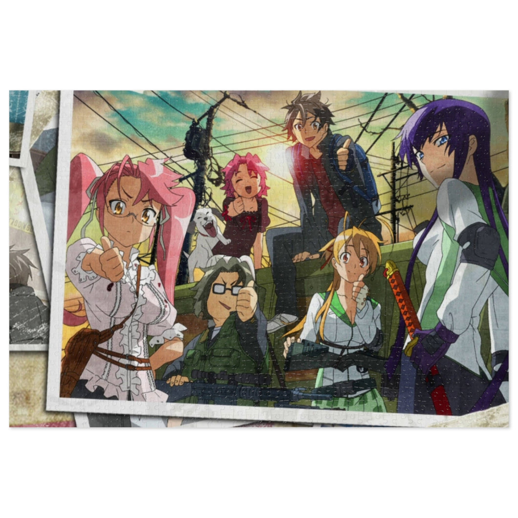 Anime Highschool Of The Dead Jigsaw Puzzle