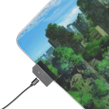Load image into Gallery viewer, Log Horizon Shiroe RGB LED Mouse Pad (Desk Mat)
