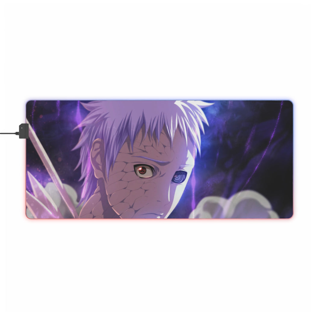 Obito Uchiha Jinchuriki RGB LED Mouse Pad (Desk Mat)