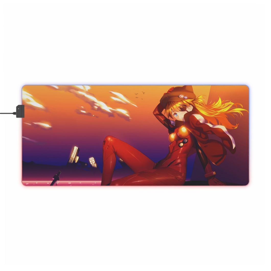 Anime Evangelion: 3.0 You Can (Not) Redo RGB LED Mouse Pad (Desk Mat)