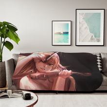 Load image into Gallery viewer, Anime Your Lie in April Sherpa Blanket
