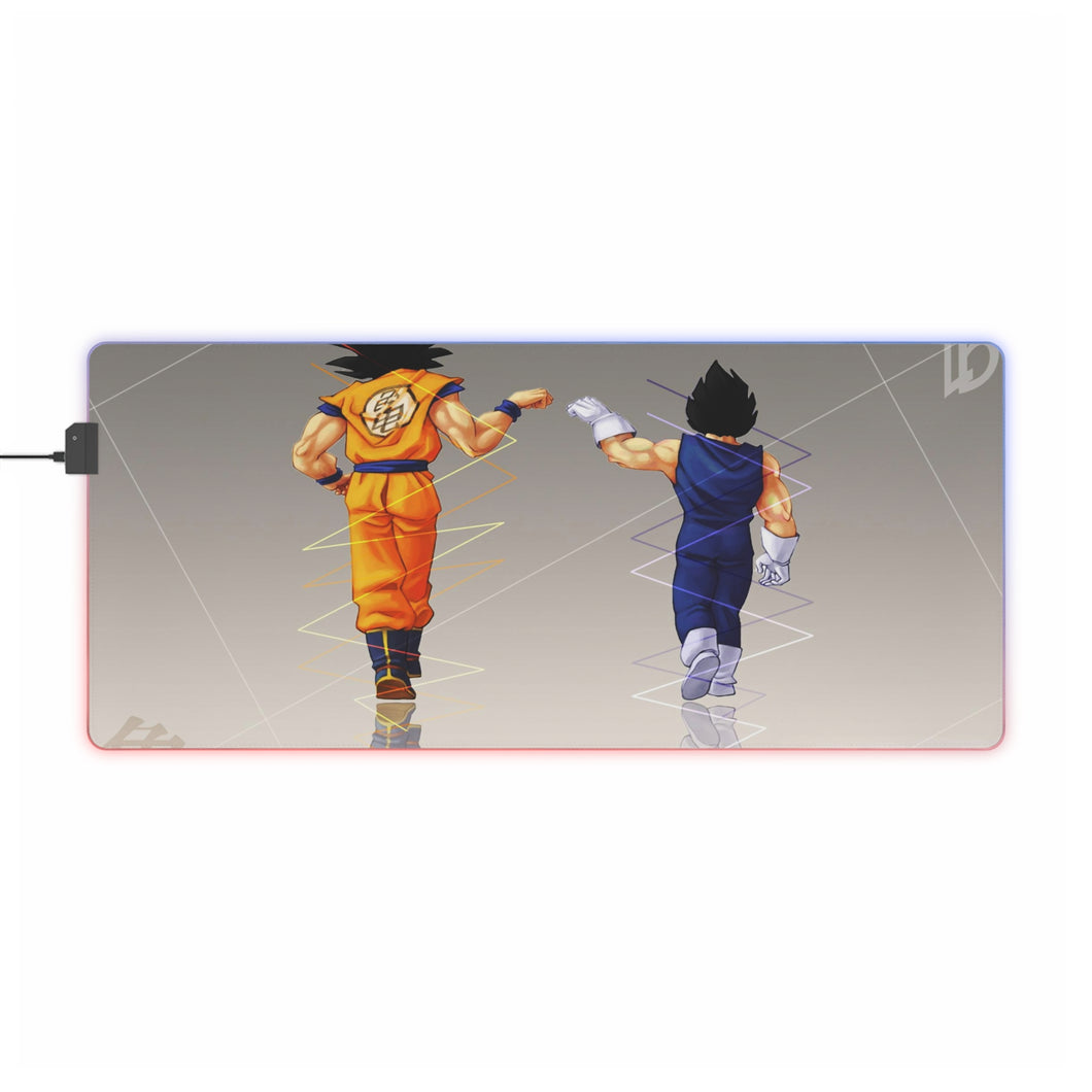 goku & vegita RGB LED Mouse Pad (Desk Mat)