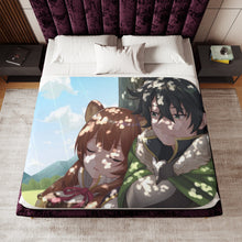 Load image into Gallery viewer, The Rising Of The Shield Hero Sherpa Blanket
