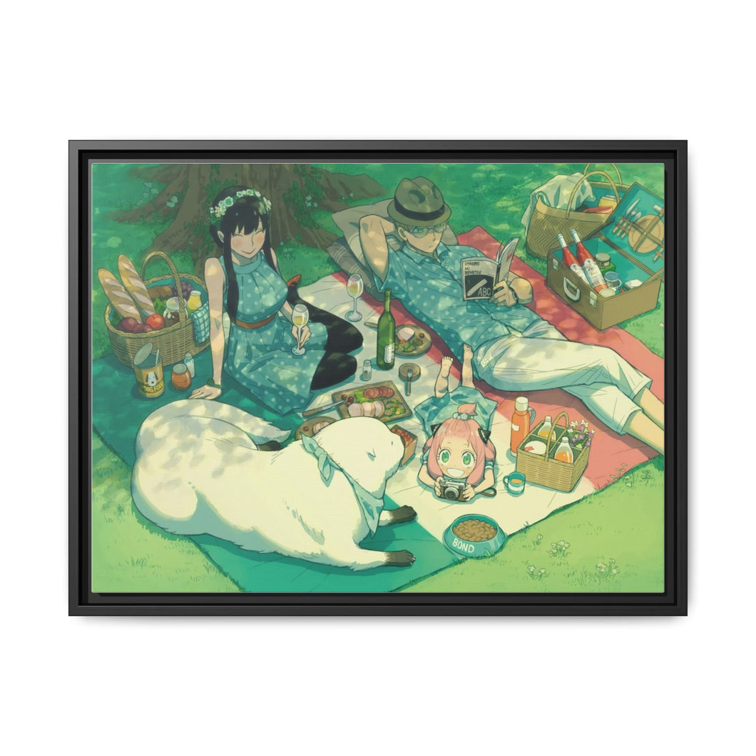 Spy x Family Canvas Framed Art Print