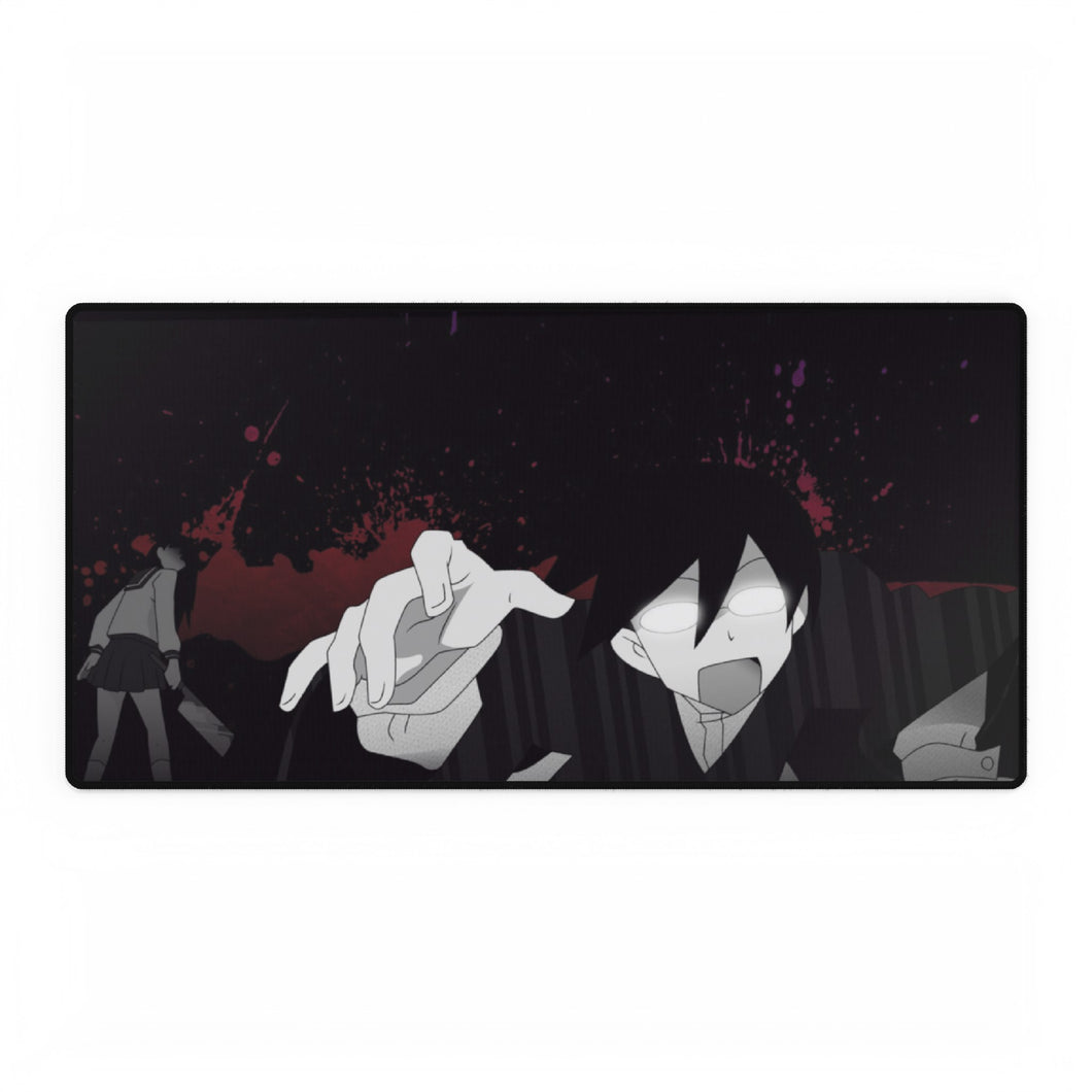 Anime Sayonara, Zetsubou-Senseir Mouse Pad (Desk Mat)